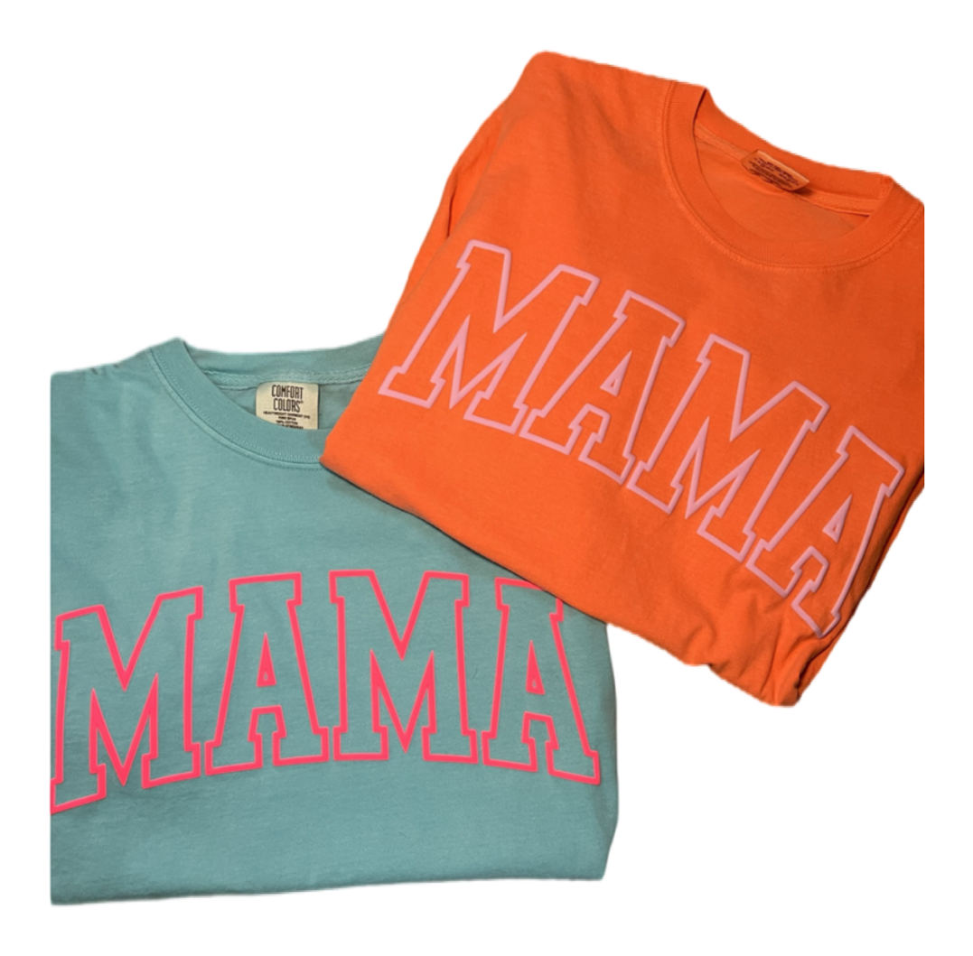 Neon Mama Comfort colors Tee