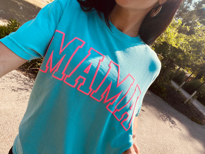 Neon Mama Comfort colors Tee